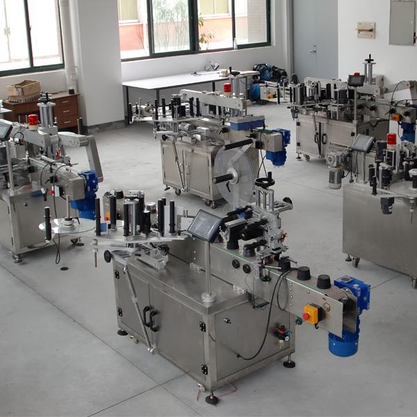 Yüksek doğrulukta çift taraflı etiket otomatik etiketleme makinesi CE sertifikası