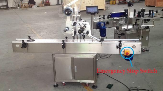 CE Belgeli Maske İçin Siemens PLC Düz Yüzey Etiket Aplikatörü