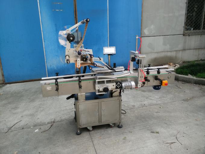 Küçük penisilin şişesi etiket etiketi için özelleştirilmiş otomatik flakon etiketleme makinesi