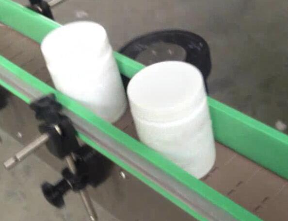 Yuvarlak Şişe Etiketleme Makinesi, şişeleme ve bround suger kavanozu için etiketleme makinesi