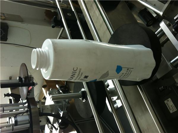 İçecek Endüstrisi İçin Kahve Yuvarlak Şişe Etiket Etiket Makinesi