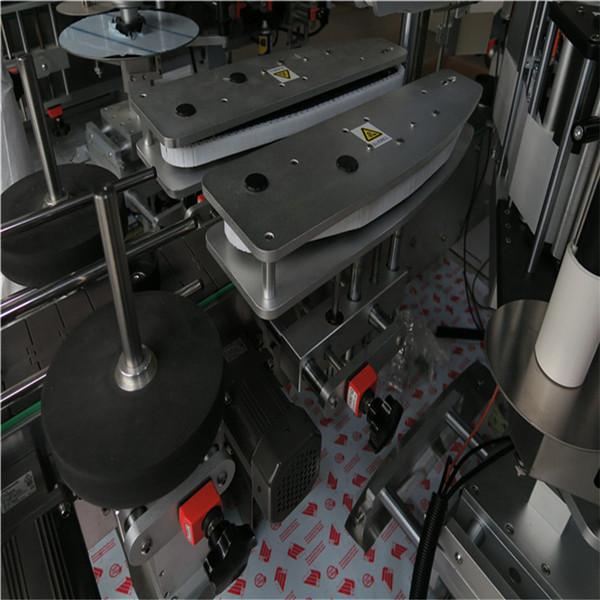 Kendinden Yapışkanlı Kozmetik Kare Şişe Etiketleme Makinesi 600kgs Ağırlık