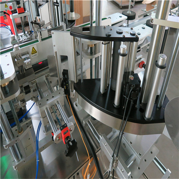 Kendinden Yapışkanlı Etiket Oval Şişe Etiketleme Makinesi Özel Durum