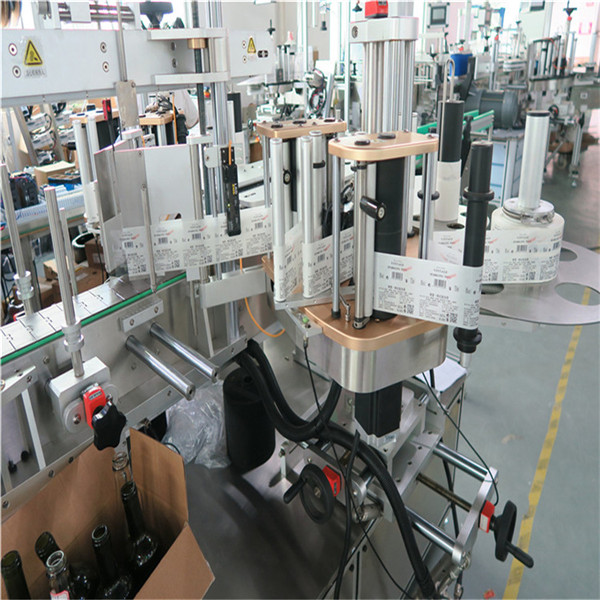 Şarap şişesi Etiketleme Makinesi Etiket Etiket Aplikatör ekipmanı