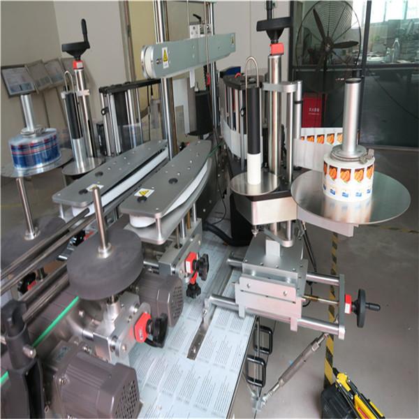 Ön Arka Otomatik Etiket Etiketleme Makinesi Kendinden Yapışkanlı 330mm Maksimum Dış Çap