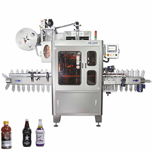 Tam Gövde Paslanmaz Shrink Sleeve Etiketleme Makinesi Yüksek Hızlı 200BPM 3.5KW