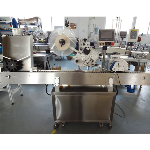 Mini Şişe İçin Plc Kontrol Ekonomi Otomatik Flakon Yatay Etiketleme Makinesi