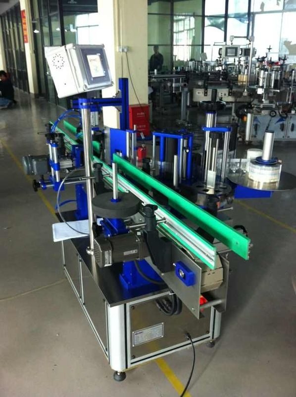 İçecek / Gıda / Kimya tedarikçisi için Çin 1500W Güç Yuvarlak Şişe Etiketleme Makinesi