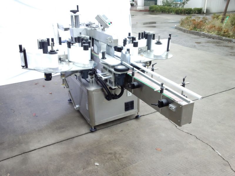 Çin Oval Torbalar ve Şişeler Etiket Etiket Aplikatörü, Uzun Konveyörlü Kendinden Yapışkanlı Etiket Baskı Makinesi tedarikçisi
