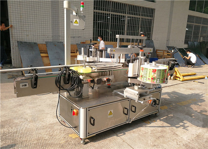 Çin Düz şişe için kendinden yapışkanlı etiketleme makinesi, Şişeler için Etiket Aplikatör Makinesi tedarikçisi