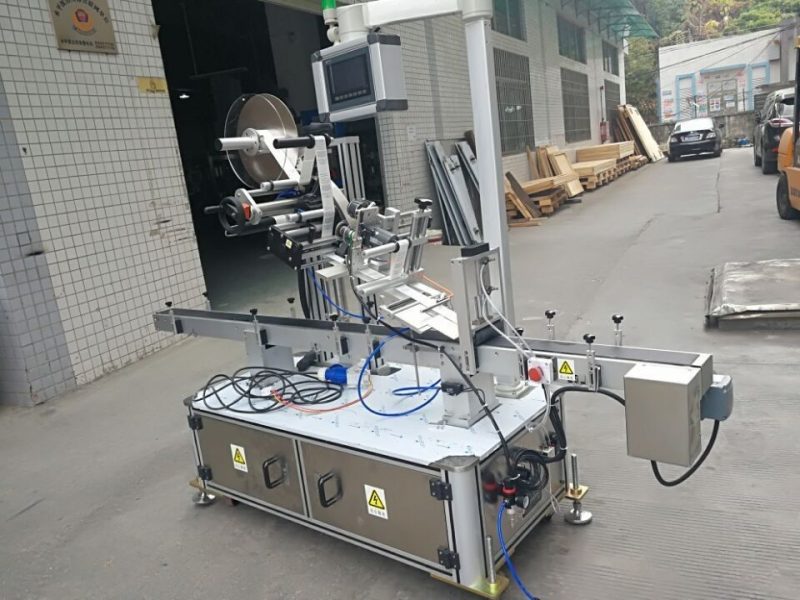 Meme Kılıfı Elektrik Tahrikli Tip için Çin Etiket Üst Etiketleme Makinesi tedarikçisi