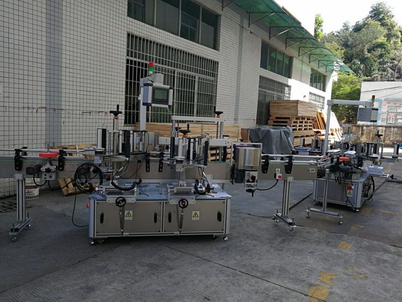 Çin Düz / Kare Şişe Etiket Etiketleme Makinesi Tam Otomatik 5000-8000B / H Kapasite tedarikçisi